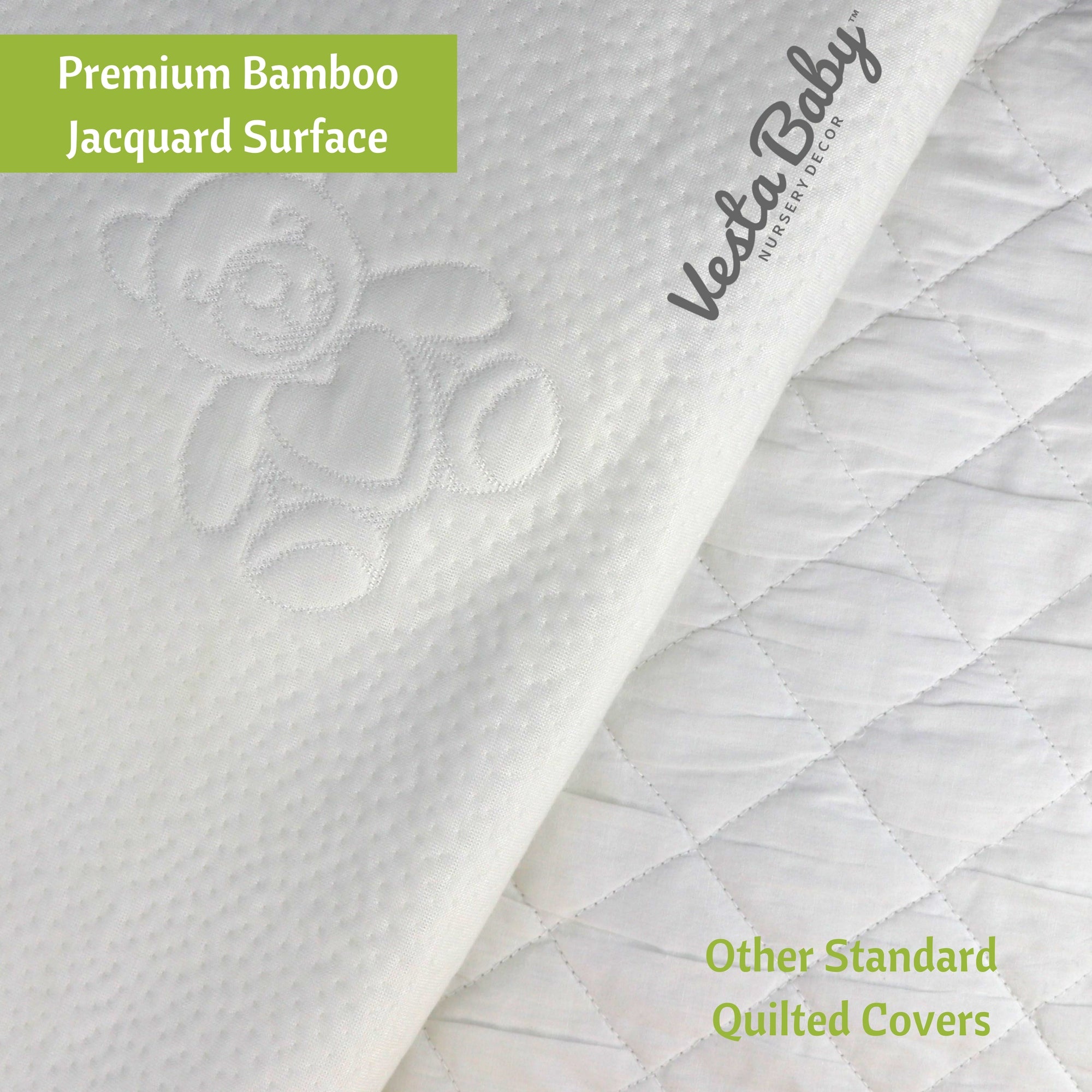 bamboo cot mattress protector