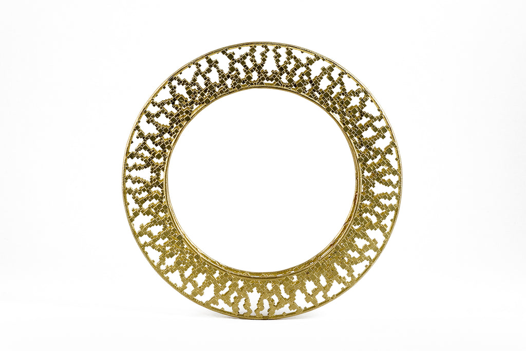 Jo Hayes Ward | Jewellery Designer London| Design led fine jewellery | Three Edge Lace bangle | RCA Collection