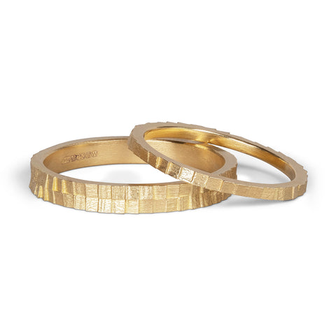 Jo Hayes Ward | Jewellery Designer London | Unique wedding rings | Square collection