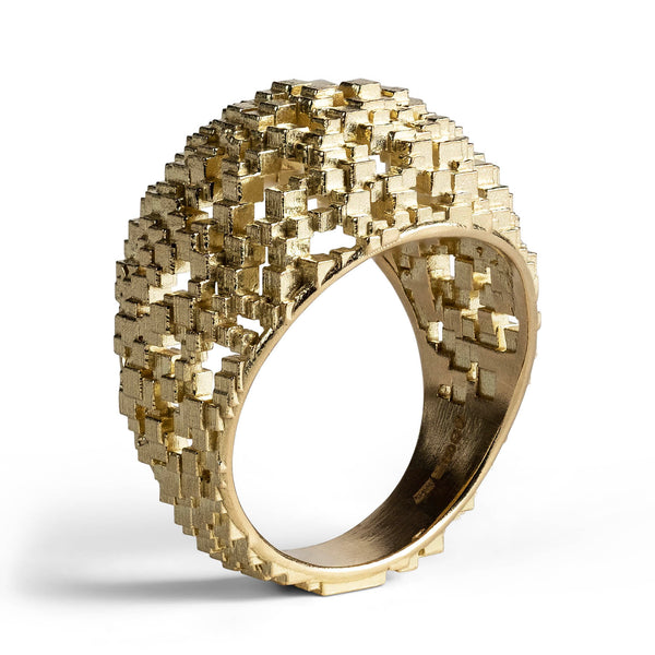 Jo Hayes Ward | Jewellery Designer London| Random Oval Ring | Cruella Jewellery | The Baroness