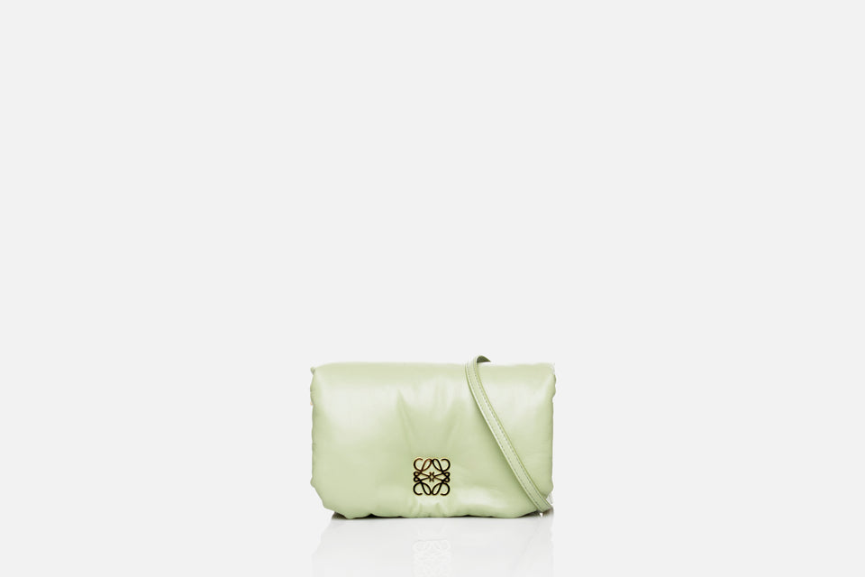 Shop LOEWE GOYA Puffer Goya bag in shiny nappa lambskin (AP40P41X01) by  selectme38