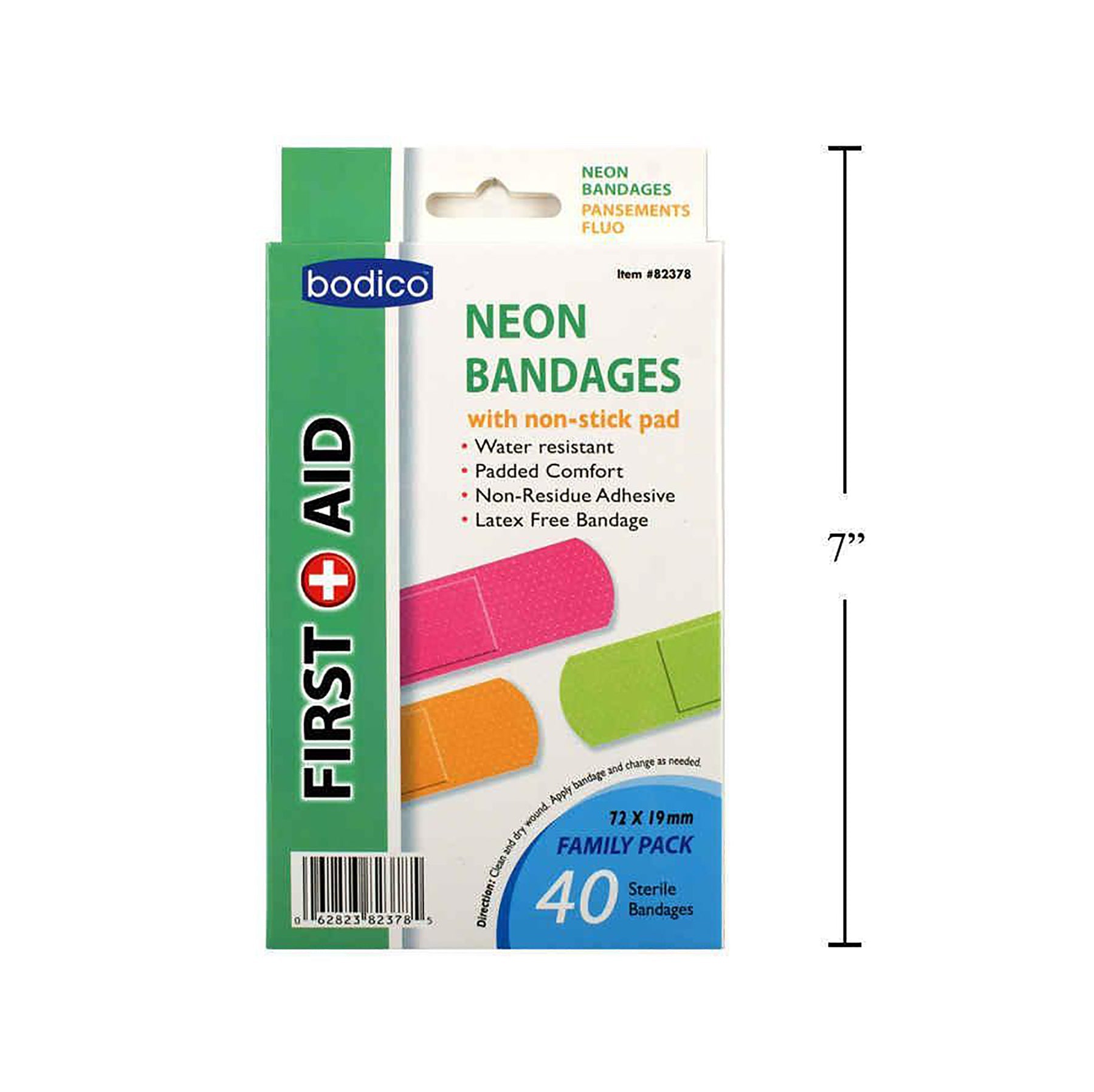 Bodico 10 Non-woven Knuckle and Finger Bandages Assorted Sizes