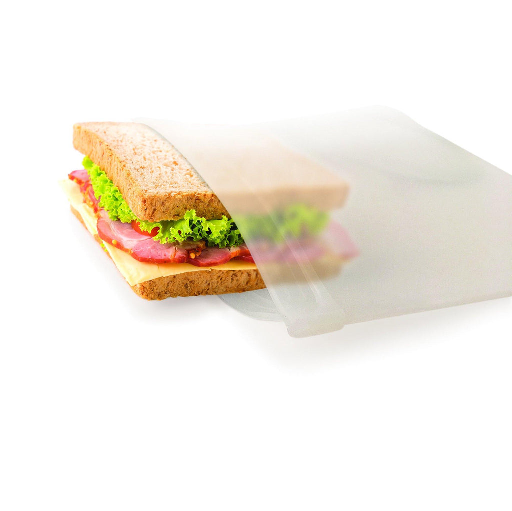 10 Pack Reusable Sandwich Bags Reusable Storage Bags,Reusable Snack Bags Leakproof Silicone - Free Plastic BPA Free Bags for Food Travel