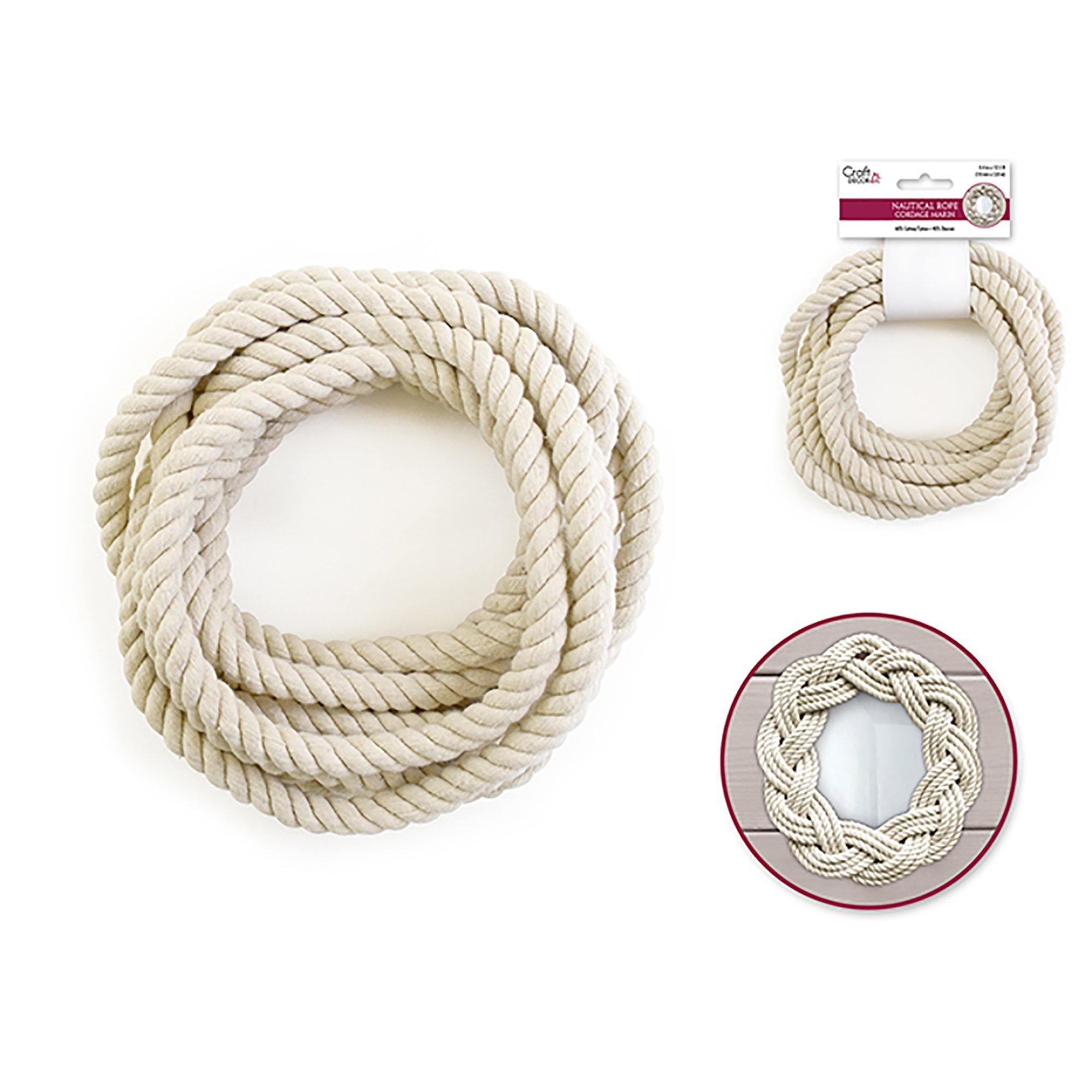 Nautical Rope 60% Cotton 40% Dacron 0.5 x 90in