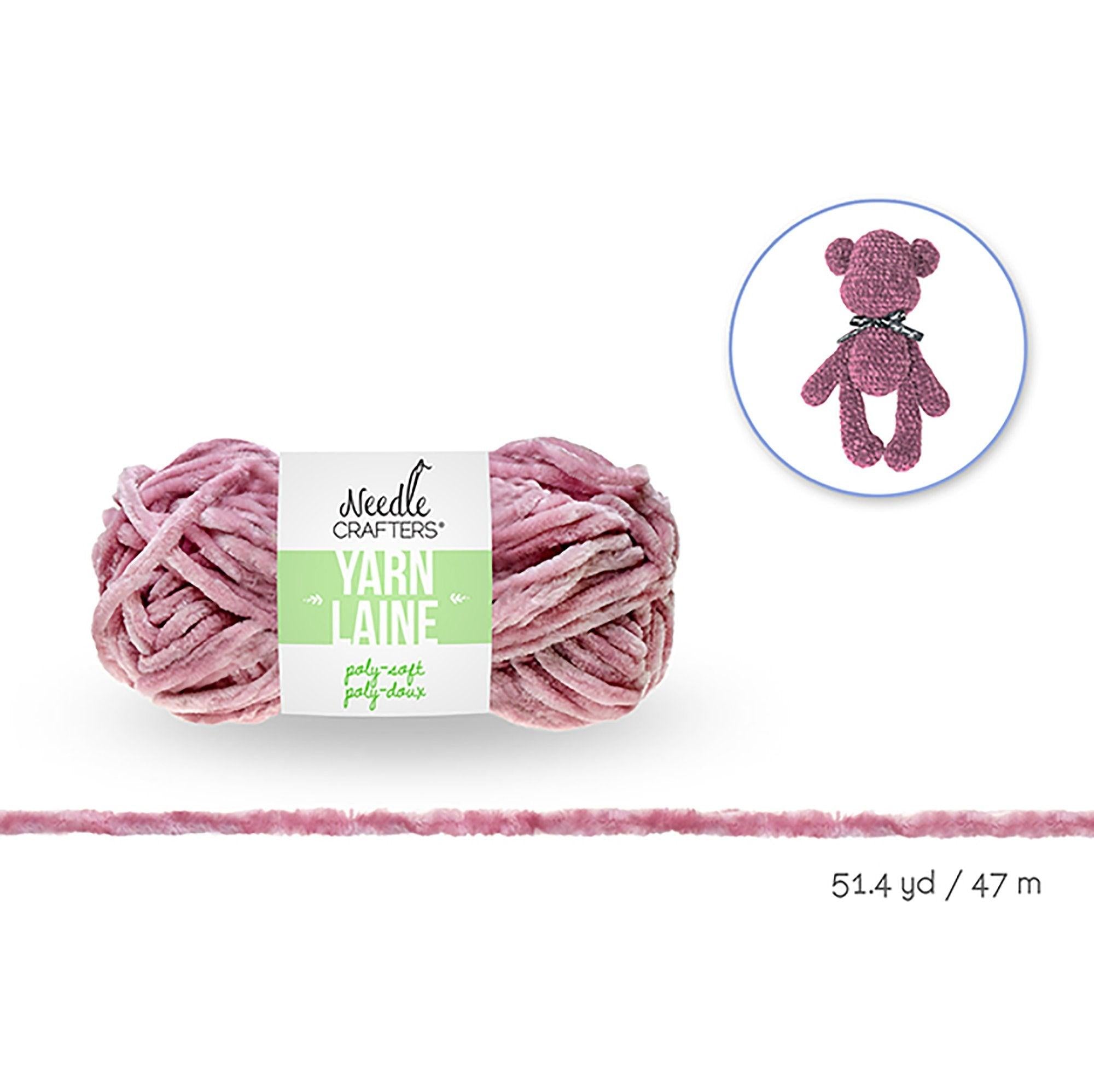 NEEDLE CRAFTERS FEATHER YARN LAINE NYLON YARN ASST 50G NC592H