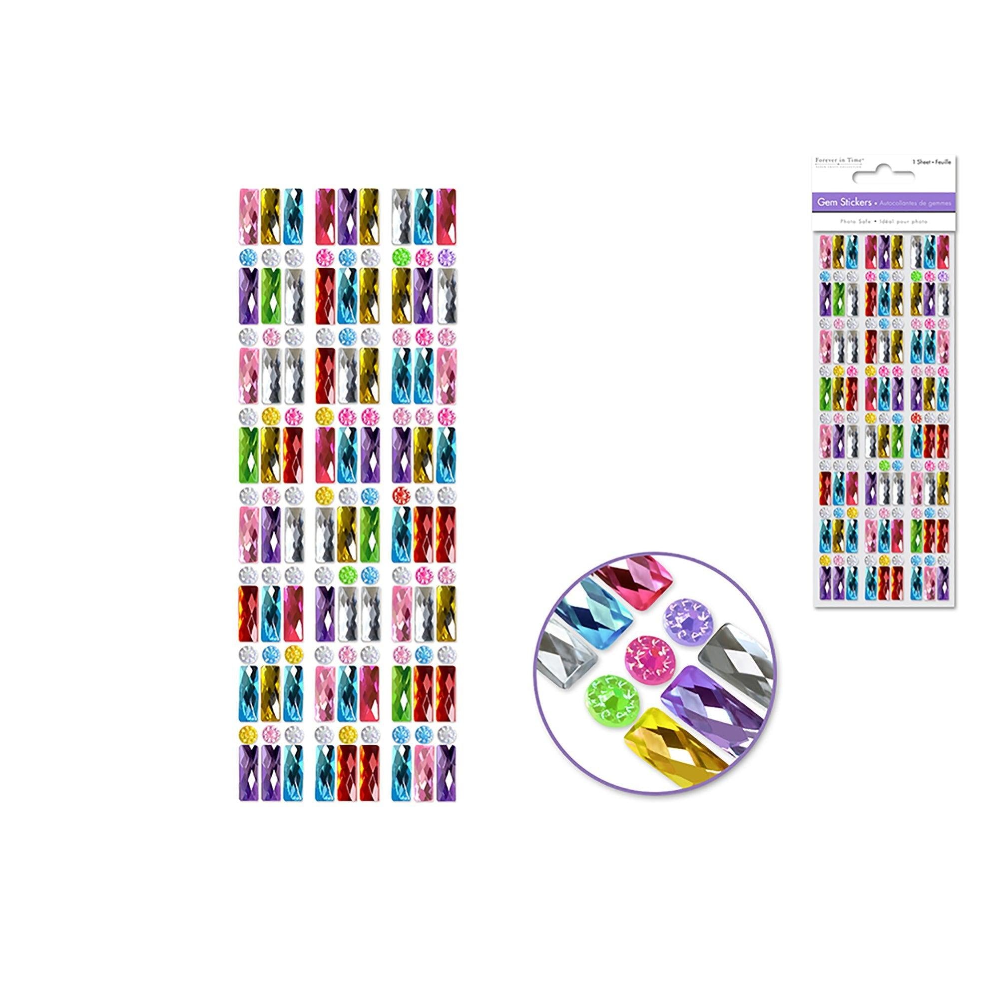 Paper Craft Stickers: 5.75x9.45 Alpha Glitter 2 Sheets B