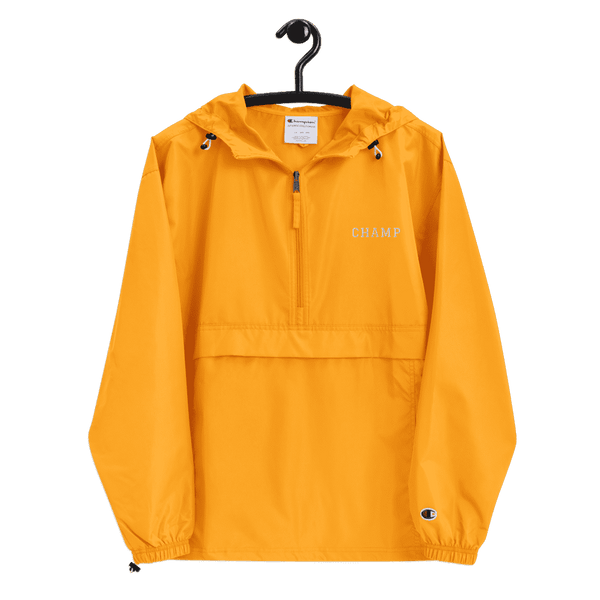 champion jacket gold