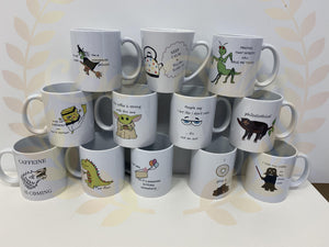 Mugs - uniquely designed by us and personalised with your chosen name - Send to a Friend UK