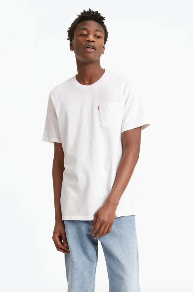 levi's relaxed fit pocket tee