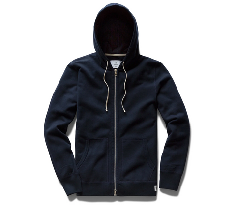 Reigning Champ- Knit Mid Weight Terry Full Zip Hoodie