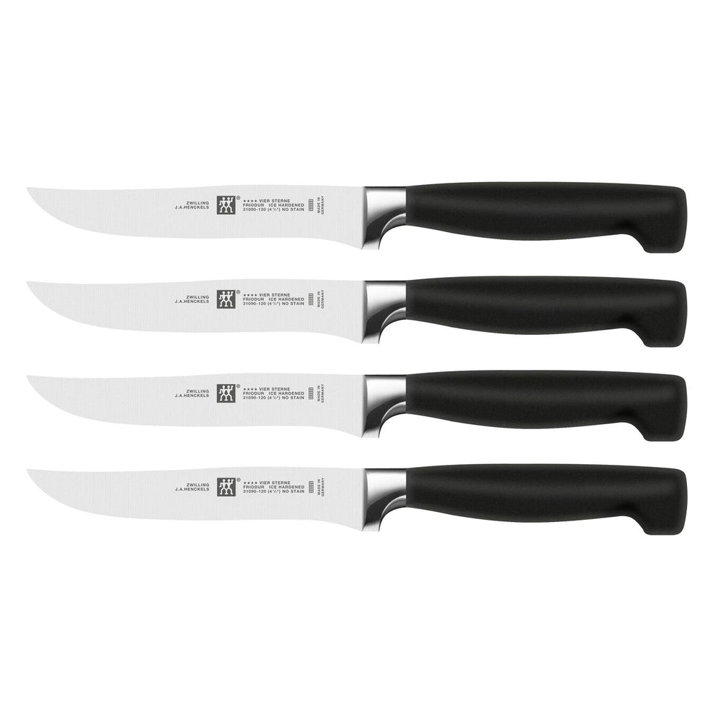 Porterhouse SS Steak Knife Set/8 Black Box - Duluth Kitchen Co