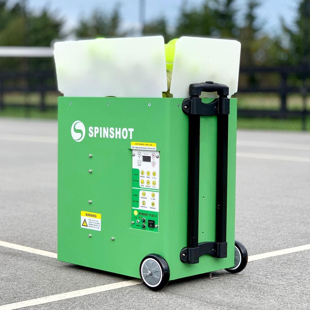 Spinshot Plus2 Tennis Ball Machine Spinshot Sports UK