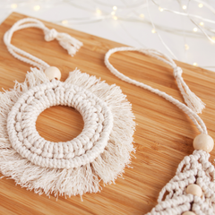 Macramé accessories rope string cord twine