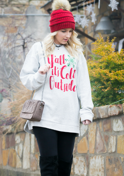 how to style a Christmas sweater