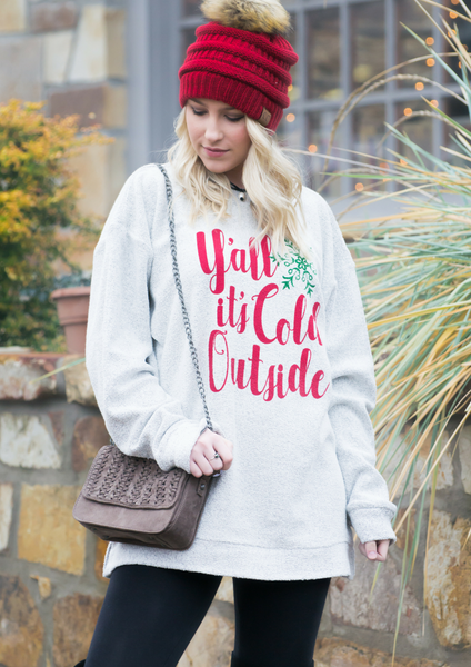 how to style a Christmas sweater