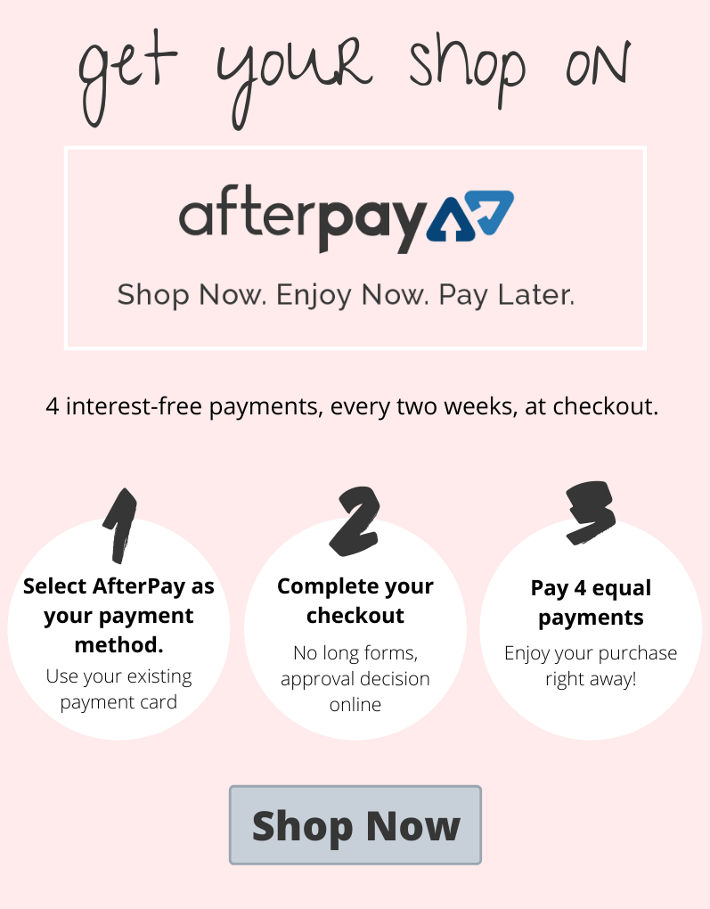 Shop Siloe with AfterPay