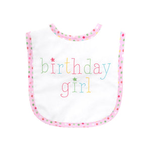 Birthday Girl Toddler Bib - Belles & Beaux®
