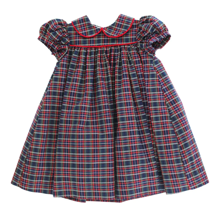 Blue Spruce with Red Cord Float Dress