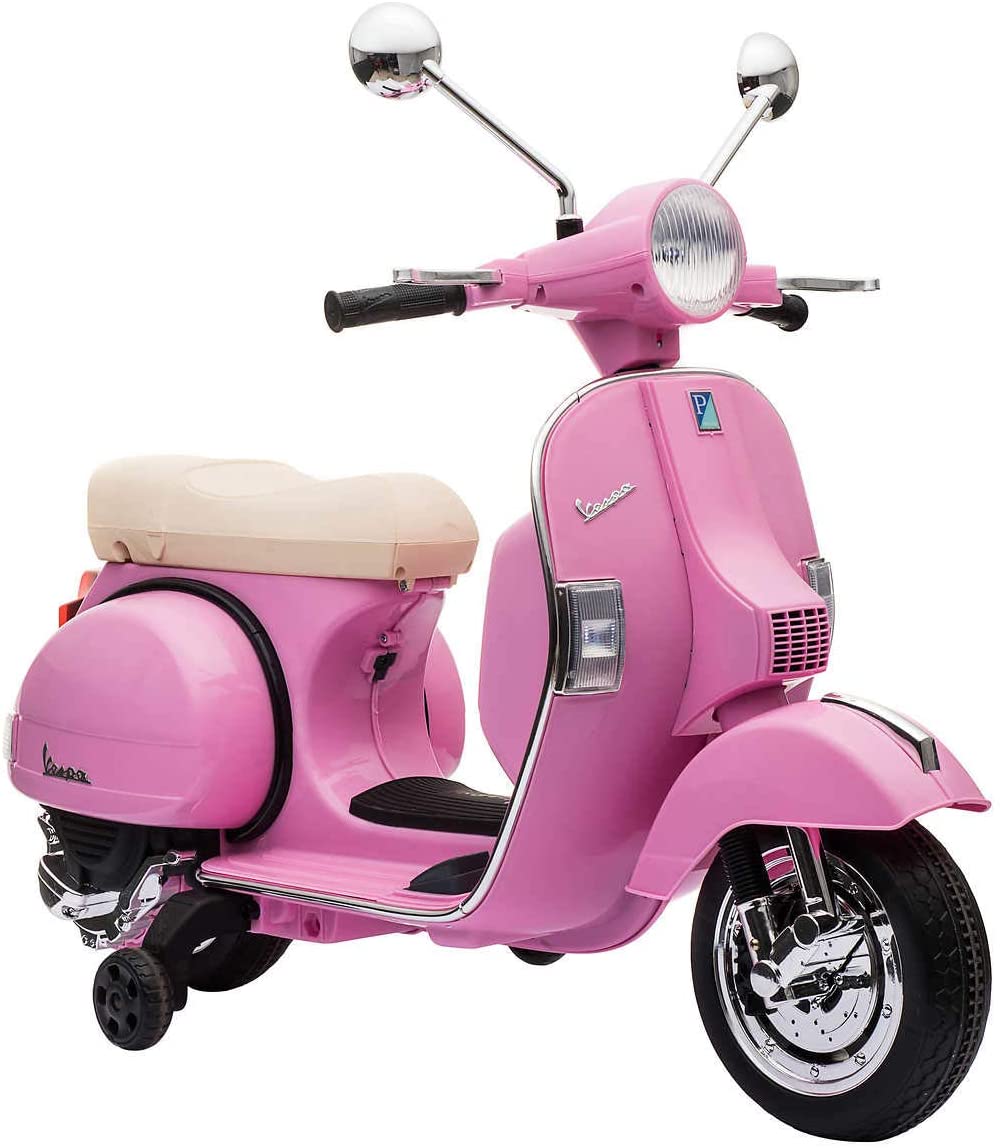 Valiente explorar Penetrar Pink Vespa Powered Ride on Scooter – Belles & Beaux®