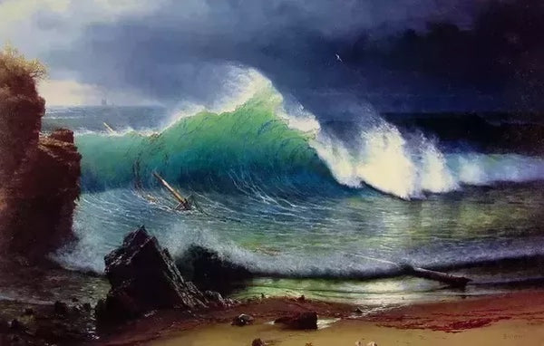 Albert Bierstadt Sea Wave