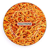 Assiette en porcelaine "Spaghetti" - TOILETPAPER X SELETTI