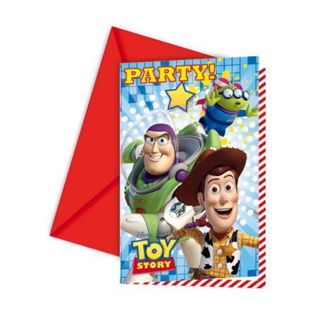 Toy Story Invitations X6 Partytime Malta