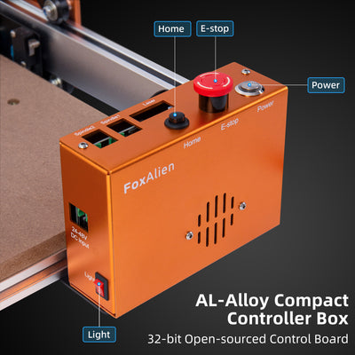 CNC Fräsmaschiene - FoxAlien Masuter Pro (40x40cm Arbeitsbereich) ✪