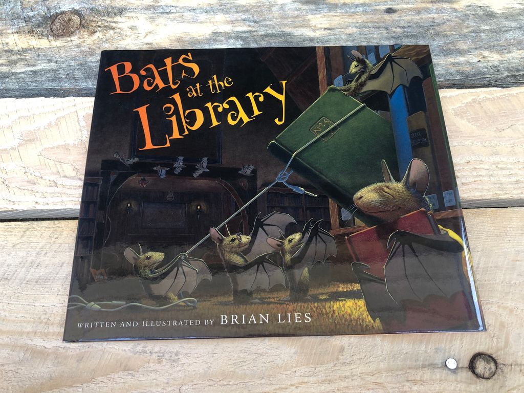 Bats at the Library by Brian Lies