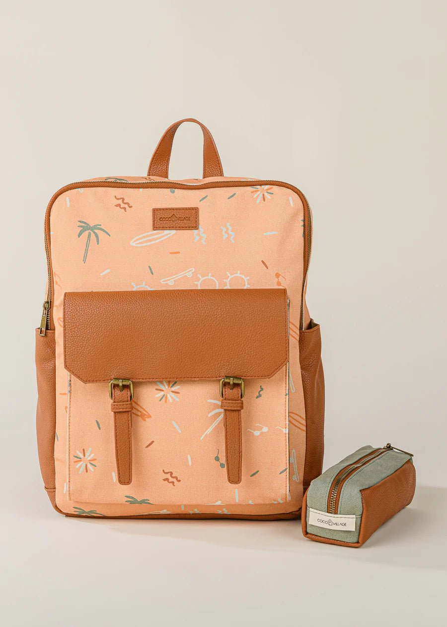 Coco Village Backpack & Pencil Case