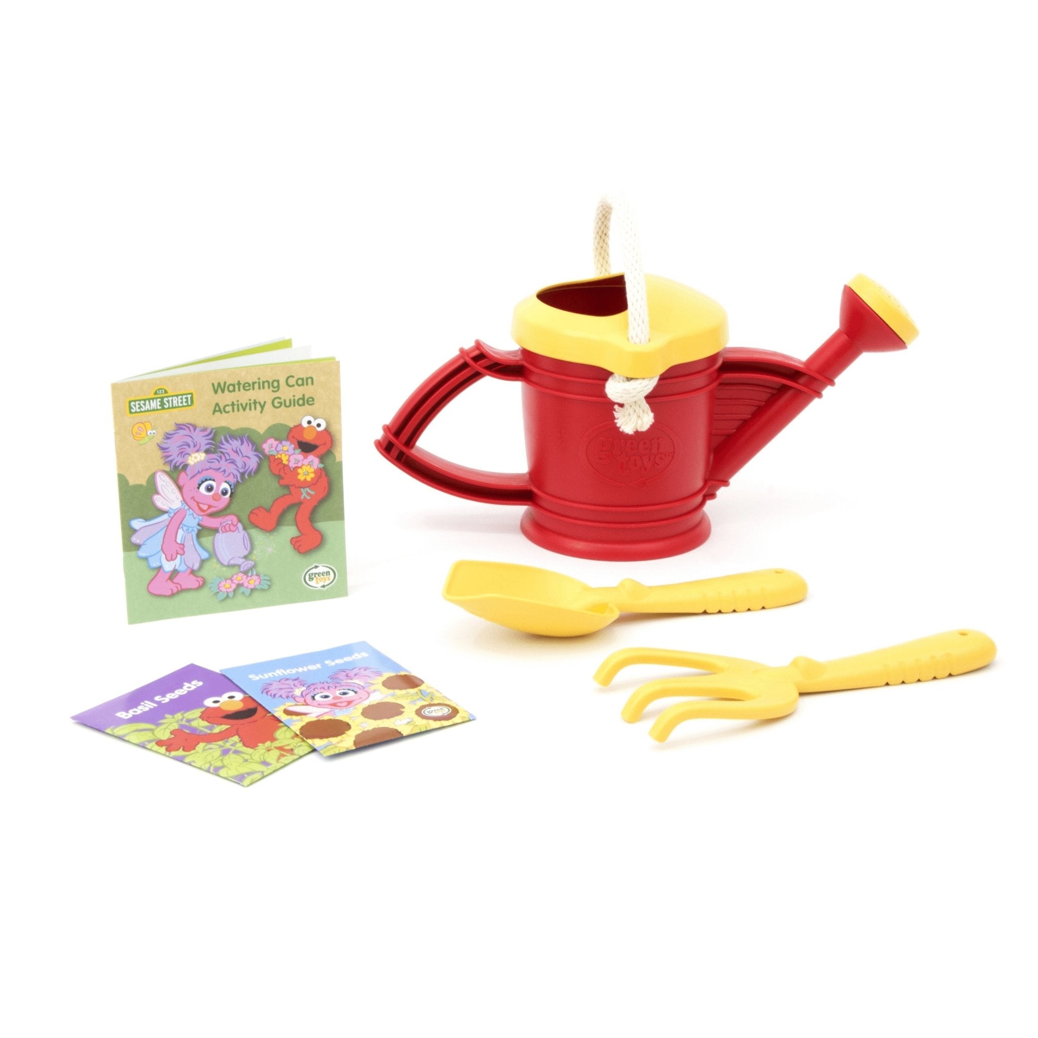 Green Toys Elmo Watering Can Activity Set