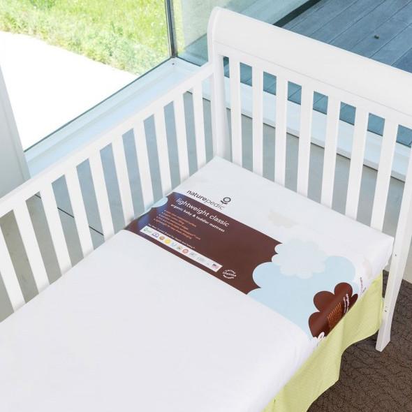 Naturepedic Lightweight Waterproof Crib Mattress