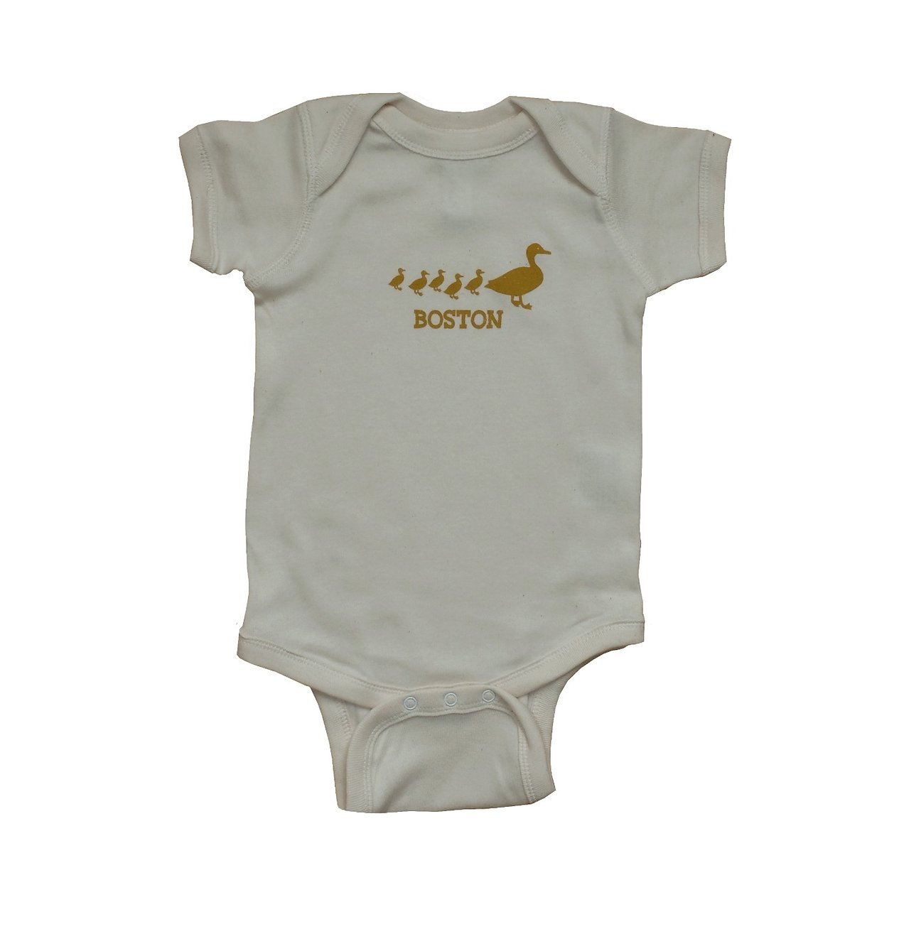 Sidetrack Products Makeway for Ducklings onesie - Natural