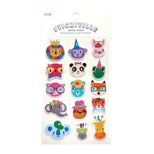 Ooly Stickiville Robots Stickers