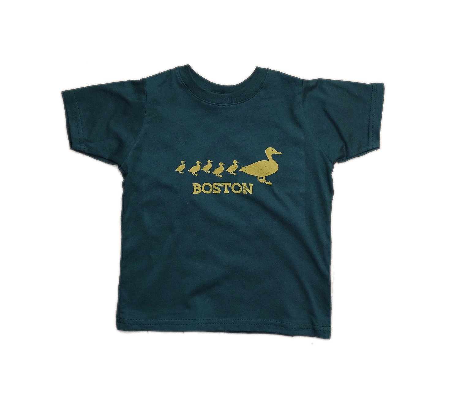 Toddler Boston Ducklings T-Shirt - Forest Green