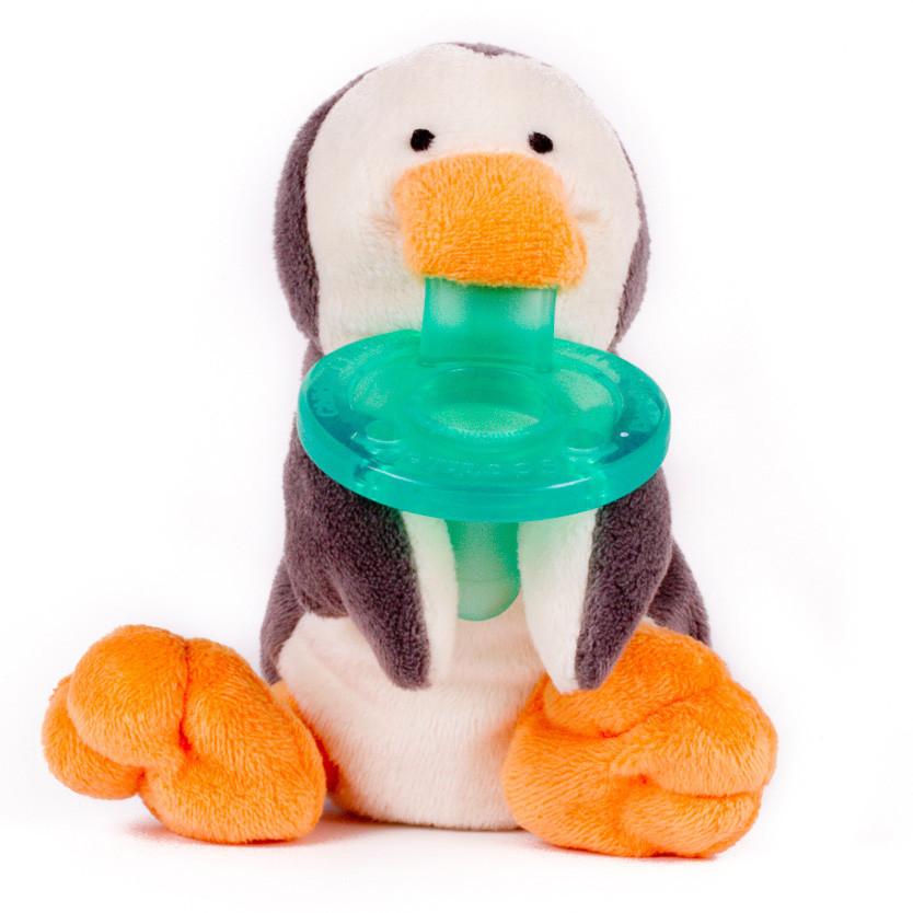 Wubbanub Pacifier Grey Penguin