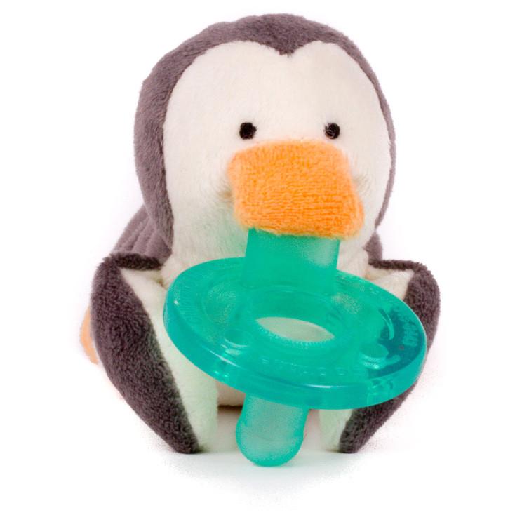 Wubbanub Pacifier Grey Penguin