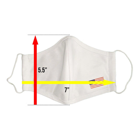 face mask dimensions