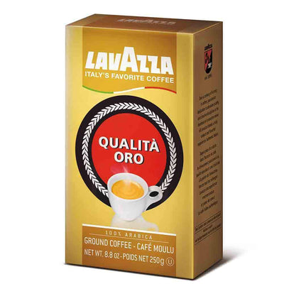 Lavazza Oro Coffee Premium Selection, Ground Coffee Brick by Lavazza - 8.8  oz., Italian Food Online