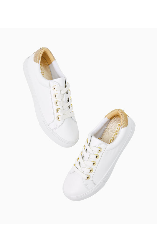 Lux Hallie Sneaker- Resort White