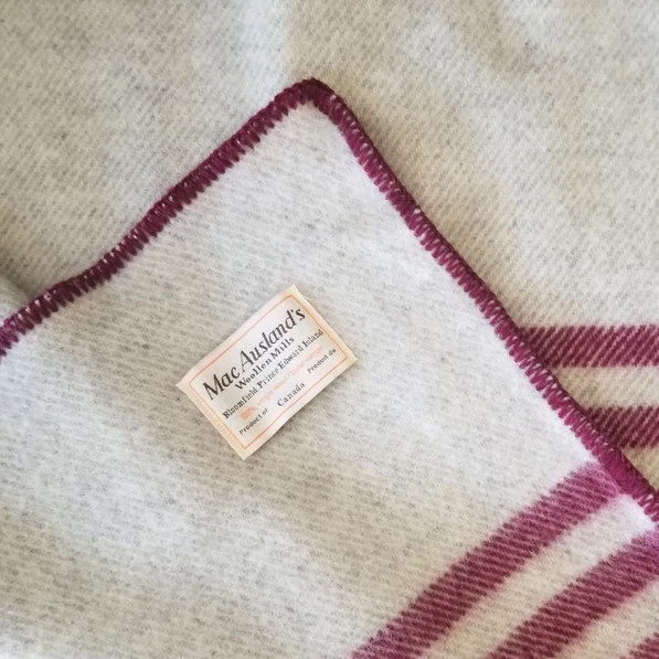 MacAusland Wool Blanket Queen Tweed🍁 – The Real Wool Shop