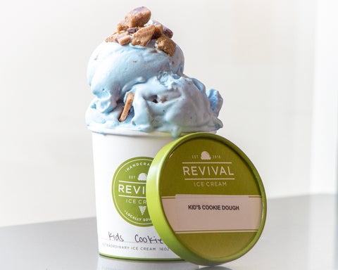 Organic Cookie Dough Ice Cream