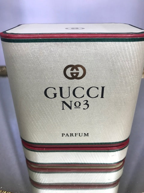 Gucci No 3 pure parfum 7,5 ml. Rare, vintage. Sealed – My old perfume