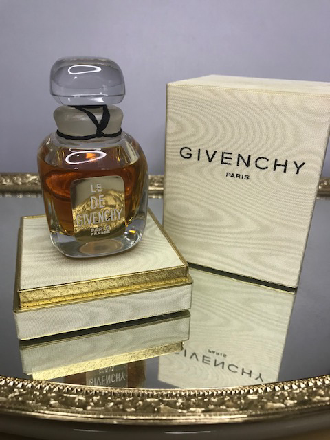 Le de Givenchy pure parfum 30 ml. Extreme rare original 1957. Crystal – My  old perfume
