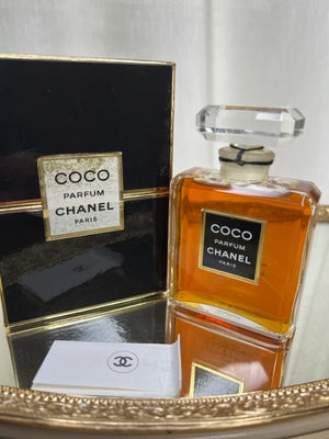 Chanel Vintage Coco Perfume Bottle Collectible Bottle  Etsy