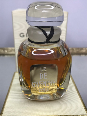 Le de Givenchy pure parfum 30 ml. Extreme rare original 1957. Crystal – My  old perfume