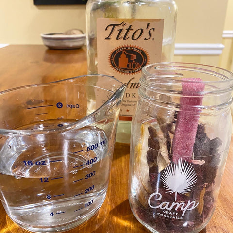 Camp Craft Cocktail infusion