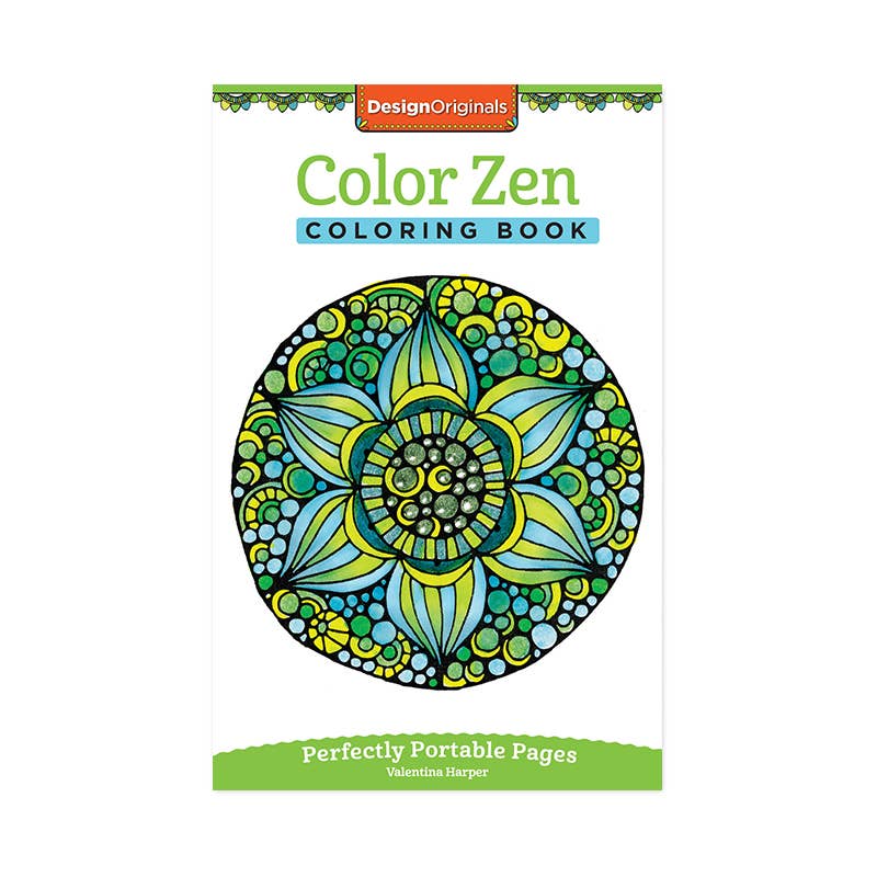 Color Zen Coloring Book Colors Cocktails