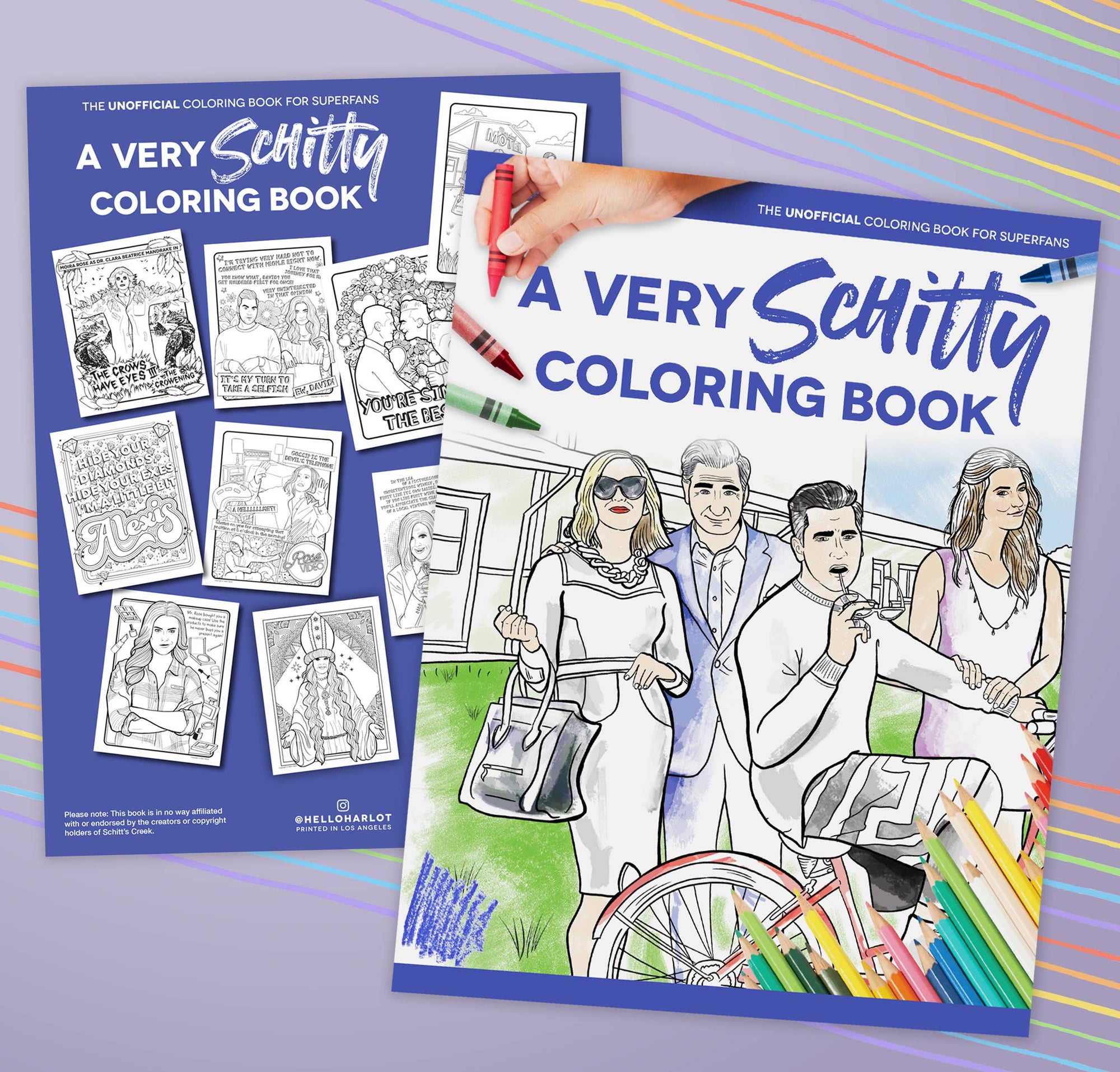 Download A Very Schitty Coloring Book Colors Cocktails