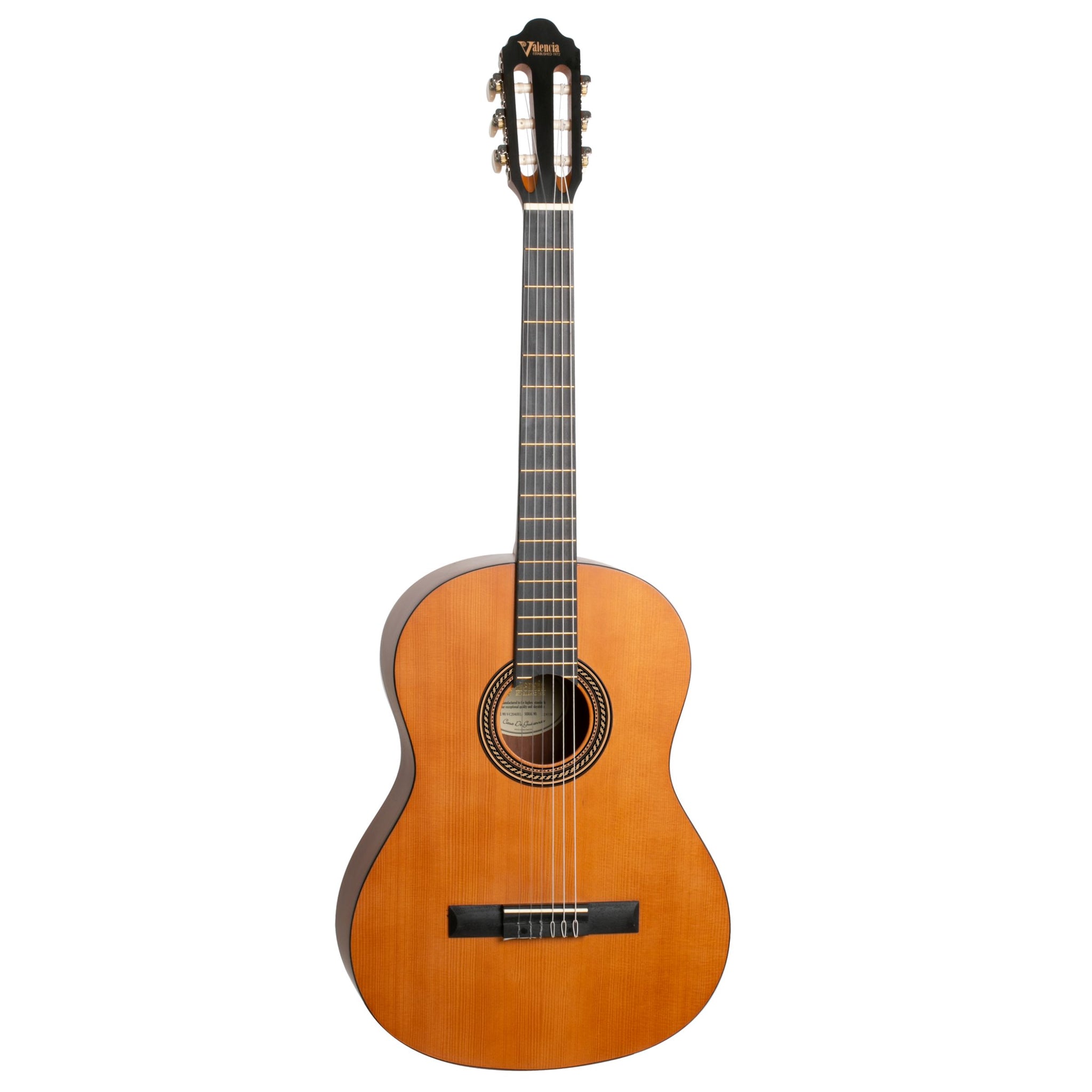 narrow neck acoustic guitar