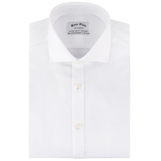 100 Plastic Collar Stays for Men's Dress Shirts - Shirt Collar Inserts 4  Size